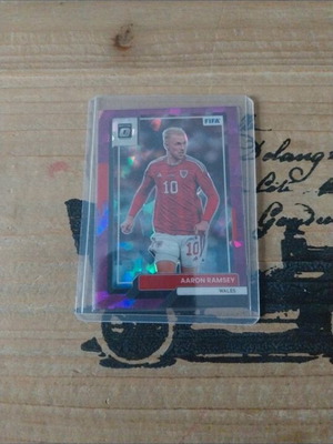 Aaron Ramsey Panini Donruss Optic Prizm numbered card like new