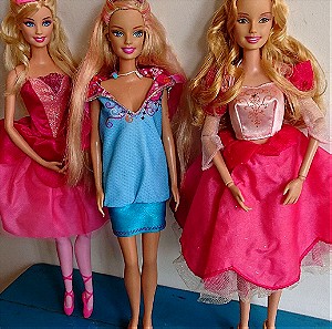 Πακέτο Προσφοράς από Κούκλες Barbie - πρωταγωνίστριες γνωστών ταινιών της Barbie