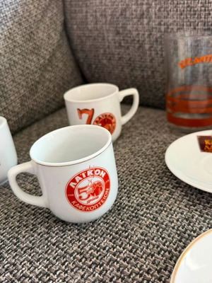 Various items from Cypriot coffee roasters