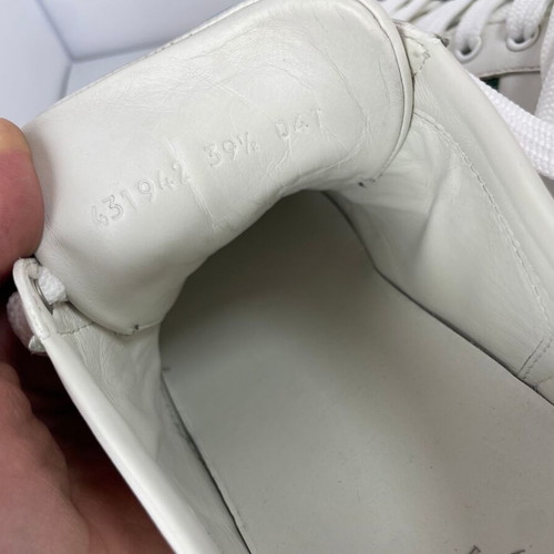 Gucci Ace leather sneakers used, size EU 40, white
