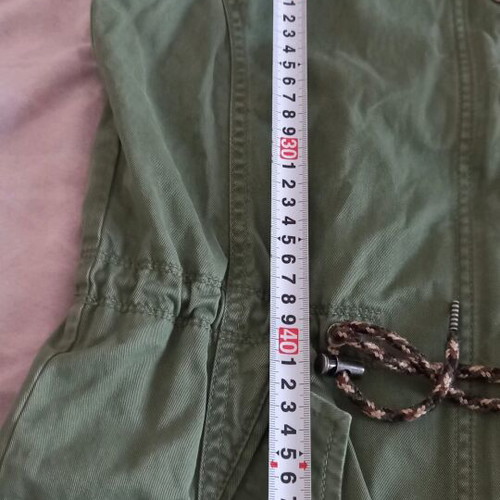 Tommy Hilfiger sleeveless jacket green like new
