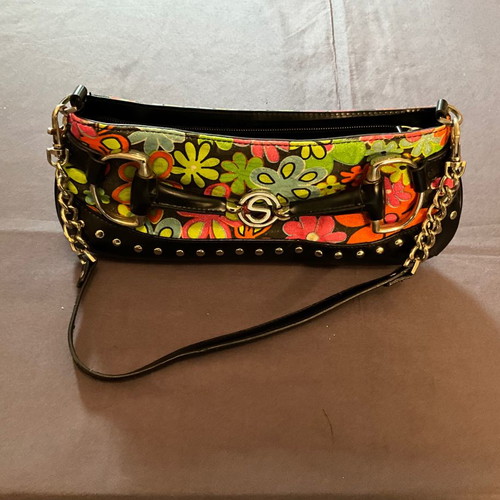 Shoulder bags used, set of 2 with metal details