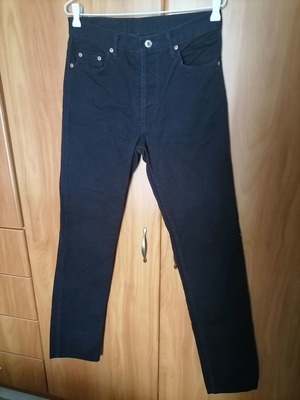 Ανδρικό τζιν Levi's 501 σκούρο μπλε καινούργιο με κουμπιά W31 L30
