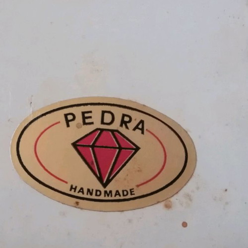 Vintage χειροποίητα κουταλάκια μεταχειρισμένα, σετ 6 με ημιπολύτιμες πέτρες στο κουτί τους