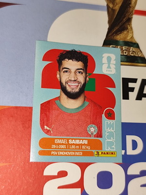 Ismael Saibari World Cup 2026 Panini sticker
