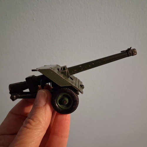 Cannon military toy used from 60-70s decade