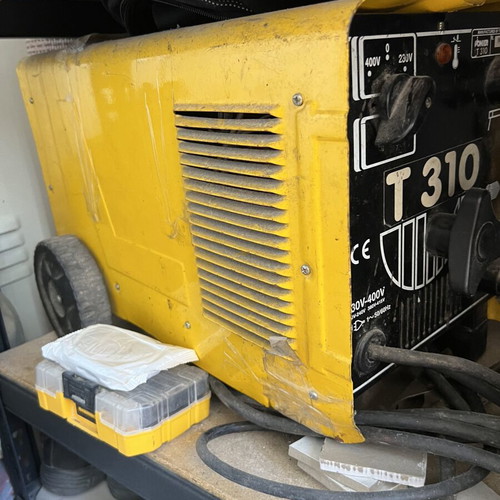Welding machine used