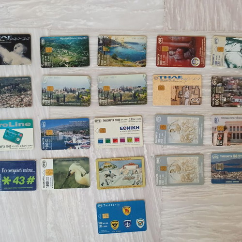 Collection of 46 phone cards like new