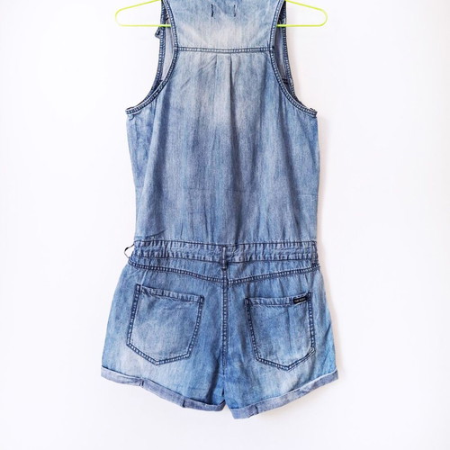 Funky Buddha Denim Playsuit Size S Like New