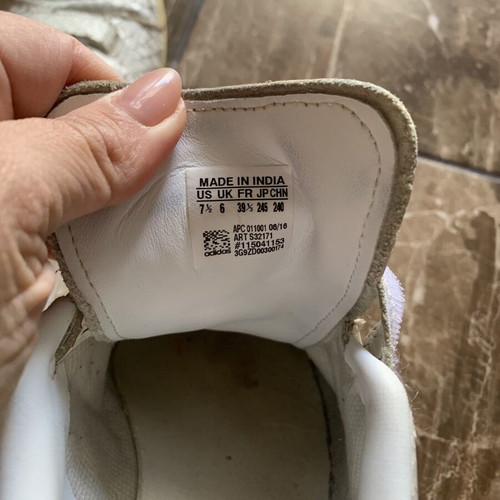 Adidas Stan Smith sneakers used, size 39.5, leather white