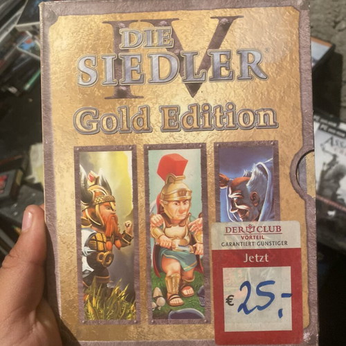 Die Siedler IV Gold Edition PC game, good condition