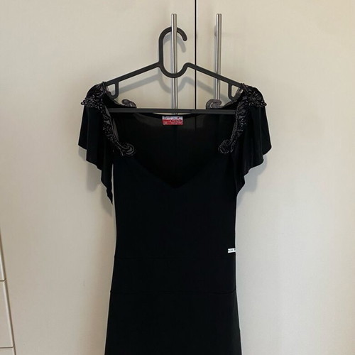 Black short dress E.LOCO France like new