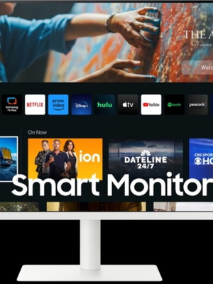 Samsung Smart Monitor M7 32" 4K UHD with Smart TV features