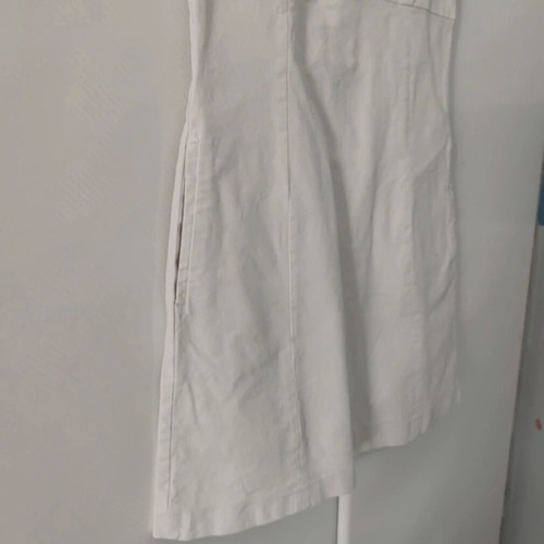 Zara off white mini dress like new, small size