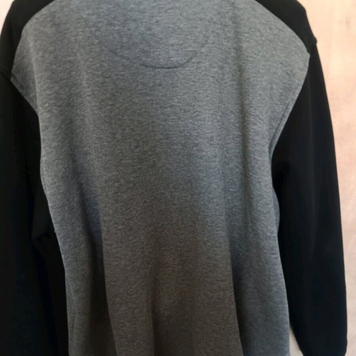 Polo Club men's jacket 2XL like new, cotton, black-gray