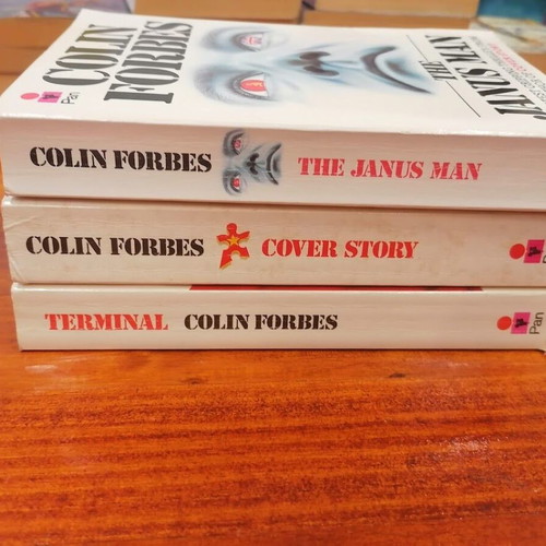 Colin Forbes Pack of 3 Used English Crime Thrillers