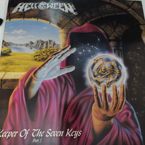 Helloween Keeper of the Seven Keys Pt1 vinyl LP, metal