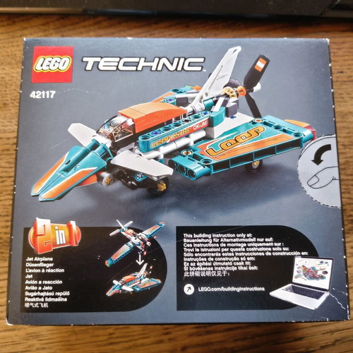 Lego Technic 42117 sealed, like new with dual build design