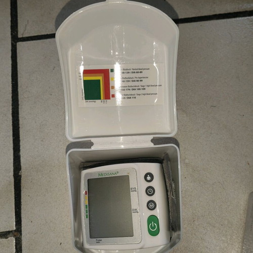 Medisana wrist blood pressure monitor like new