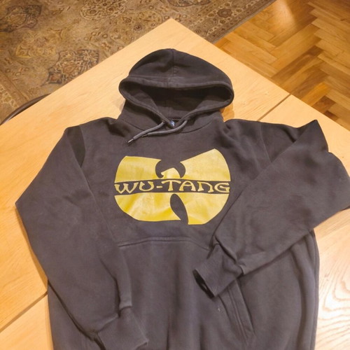 WuTang black hoodie size L like new