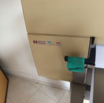 HP DesignJet 350C large format plotter used