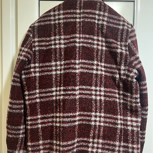 Wool coat Louis Féraud, size M, red