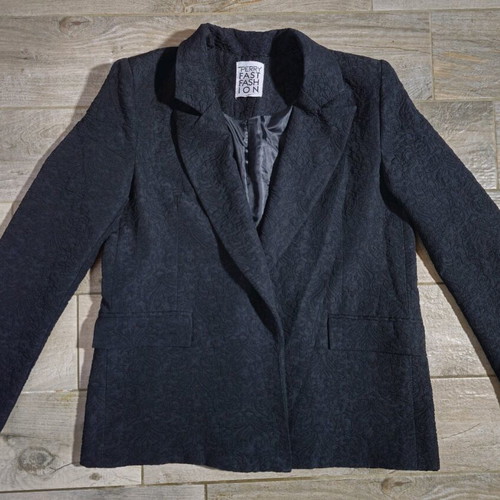 Quality black lightweight jacket 80% viscose like new, size S/M