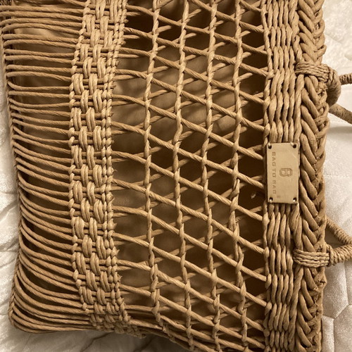 Straw bags new, set of 2 handheld