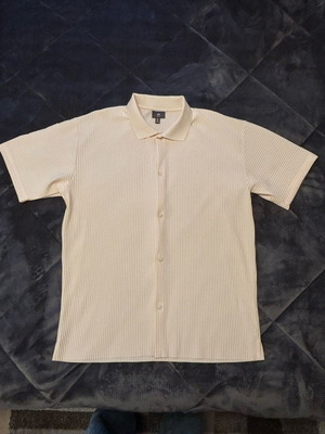 H&H-Lifestyle beige short-sleeve shirt like new