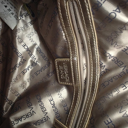 Versace Jeans Handbag used with inner pockets black