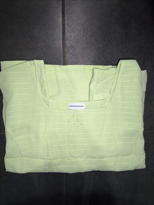 Women's sleeveless blouse plus size like new, light green