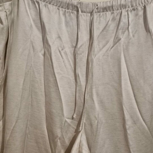 Women's satin pants H&M size XXL like new, beige