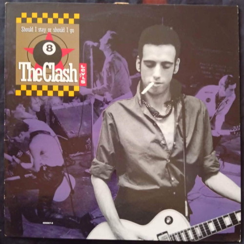 The Clash Should I Stay or Should I Go 12'' single used, rock