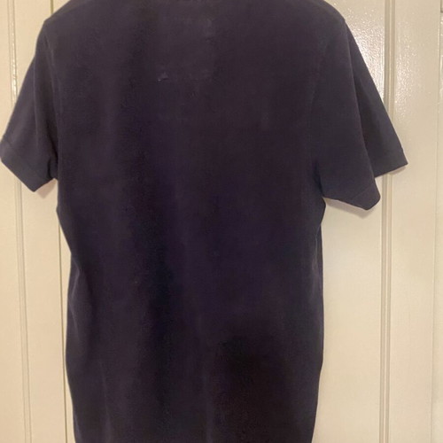 Hollister women's blue cotton t shirt like new with small hole