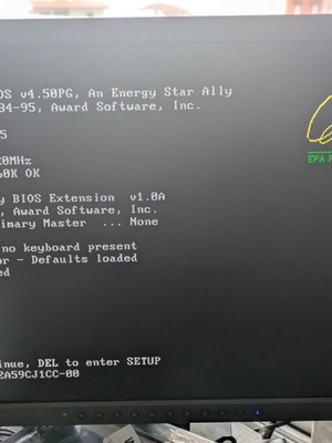 Jetway J-656B μητρική socket 7 Pentium μεταχειρισμένη με VGA και κάρτα ήχου