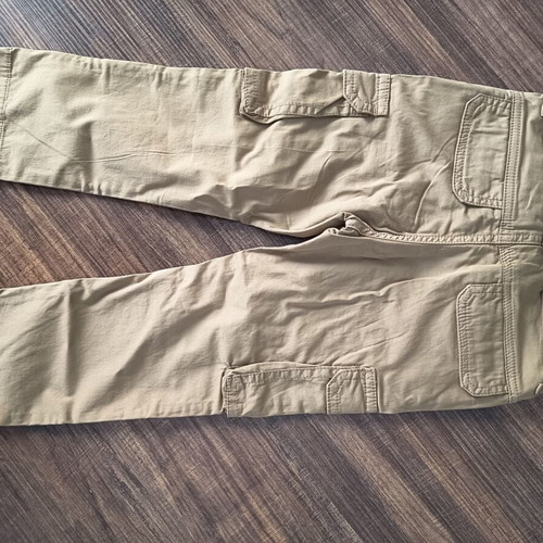 Lapin Cargo Pants New For 3 Years Old, Beige With Blue Belt