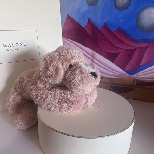Big Floppy Plush Puppy dog like new, beige