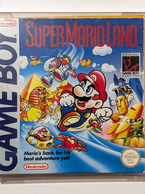 Super Mario Land for Game Boy (1989) like new, English UKV edition 1990