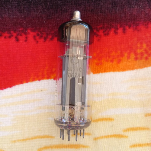 6П44С 6P44S tube like new, low frequency output pentode