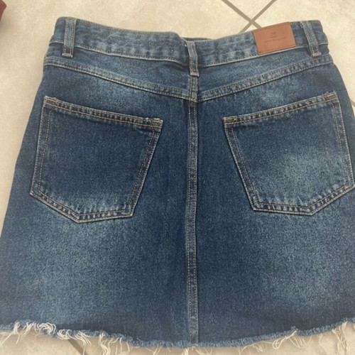 Denim skirt Pink Woman new, size S 36 8, blue