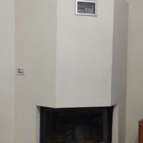 Energy-saving fireplace