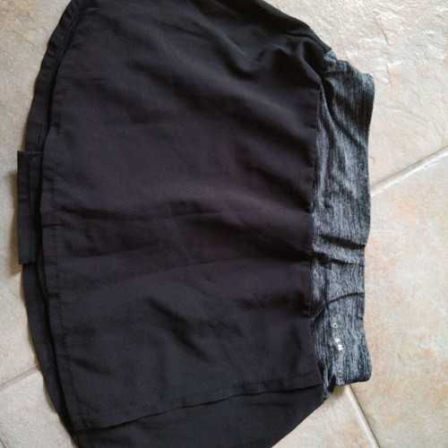 Oysho fitness athletic skirt with shorts like new, small, black
