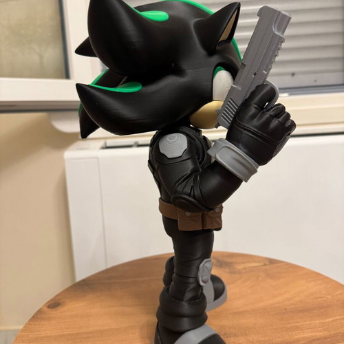 Shadow The Hedgehog Sonic 3D Model new
