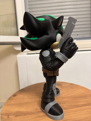 Shadow The Hedgehog Sonic 3D Model new