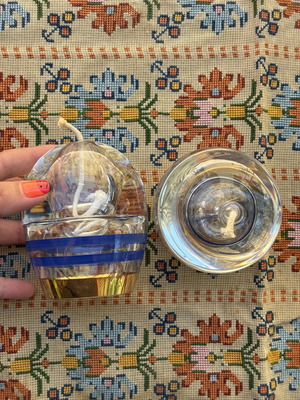 Vintage Candlesticks with Wick, Set of 2, Like New