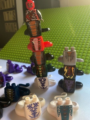 LEGO Ninjago Chop'rai serpentine snake minifigure body part