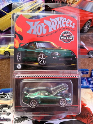 Hot Wheels Toyota Supra MK4 Red Line Club колекционерска кола