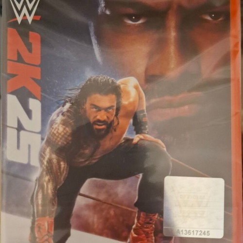 WWE 2k25 Nintendo Switch 2 game, sealed, code in a box