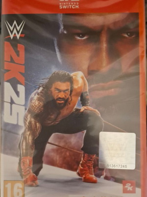 WWE 2k25 Nintendo Switch 2 game, sealed, code in a box
