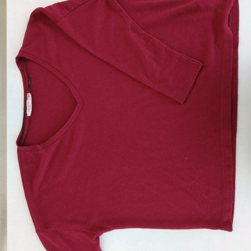 Pink Woman burgundy blouse like new, size M